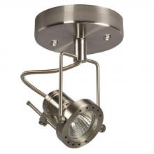  70327-1C BN - Single Halogen Monopoint - Brushed Nickel